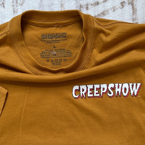 Creepshow Horror Graphic Tee - Mustard - Picture 2 of 2